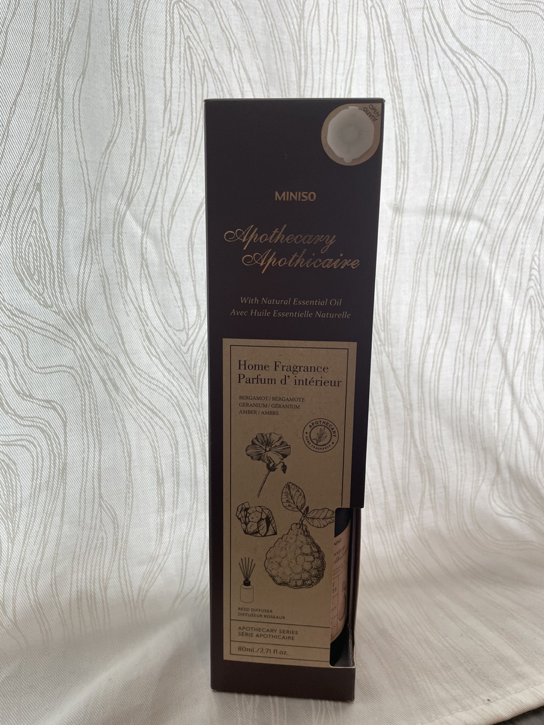Apothecary reed diffuser home fragrance