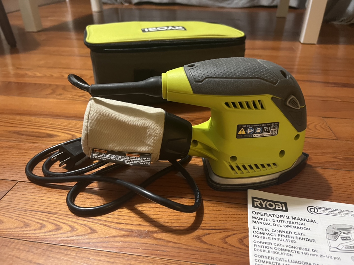 Ryobi detail Sander