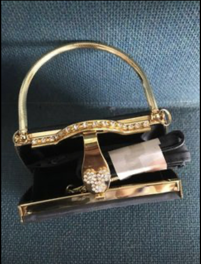 Small black party purse image indicator(3)