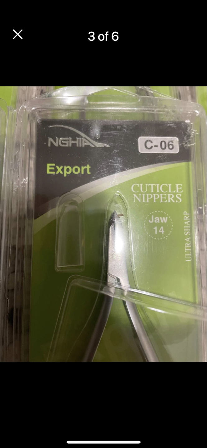 NGHIA NIPPERS CUTICLE NIPPERS C-06 Jaw14 & C-07 Jaw14 - photo 3