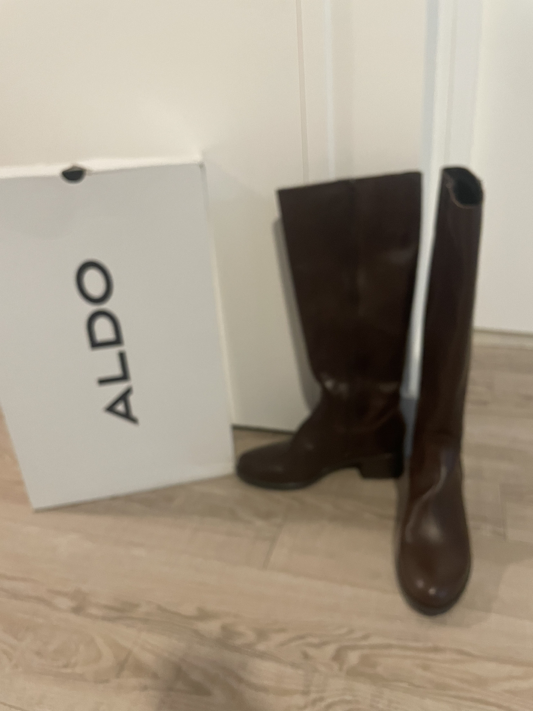 Leather Aldo boots image indicator(4)