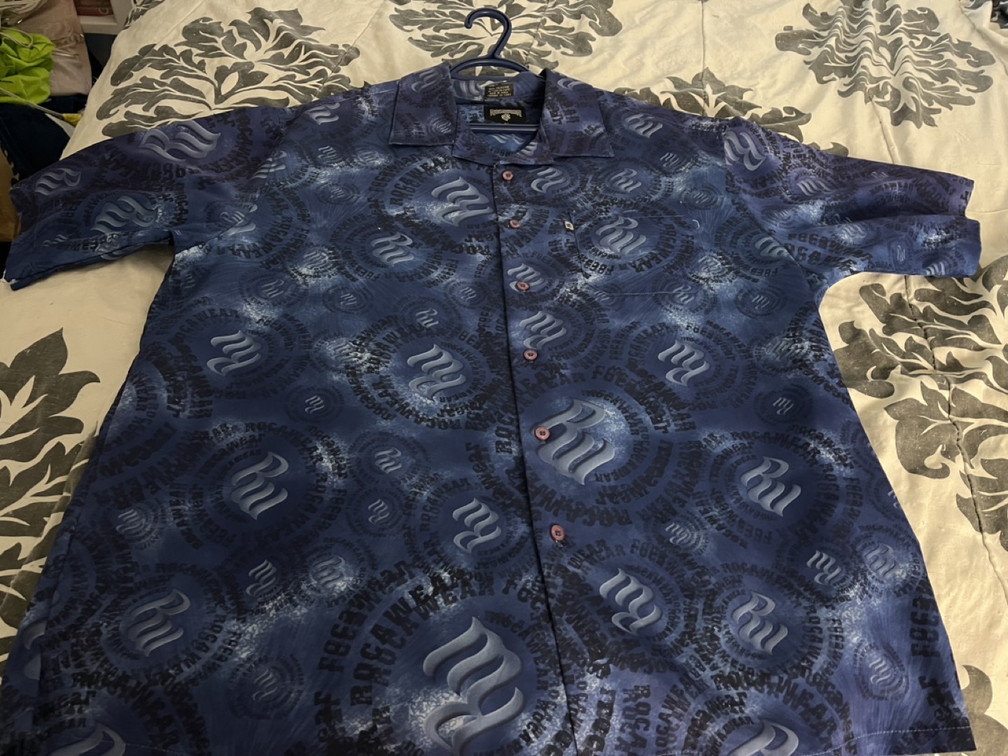 Mens rocawear size xl dress shirt thumbnail