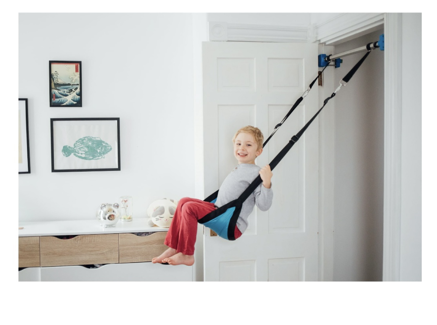 Used kidtrix doorway swing