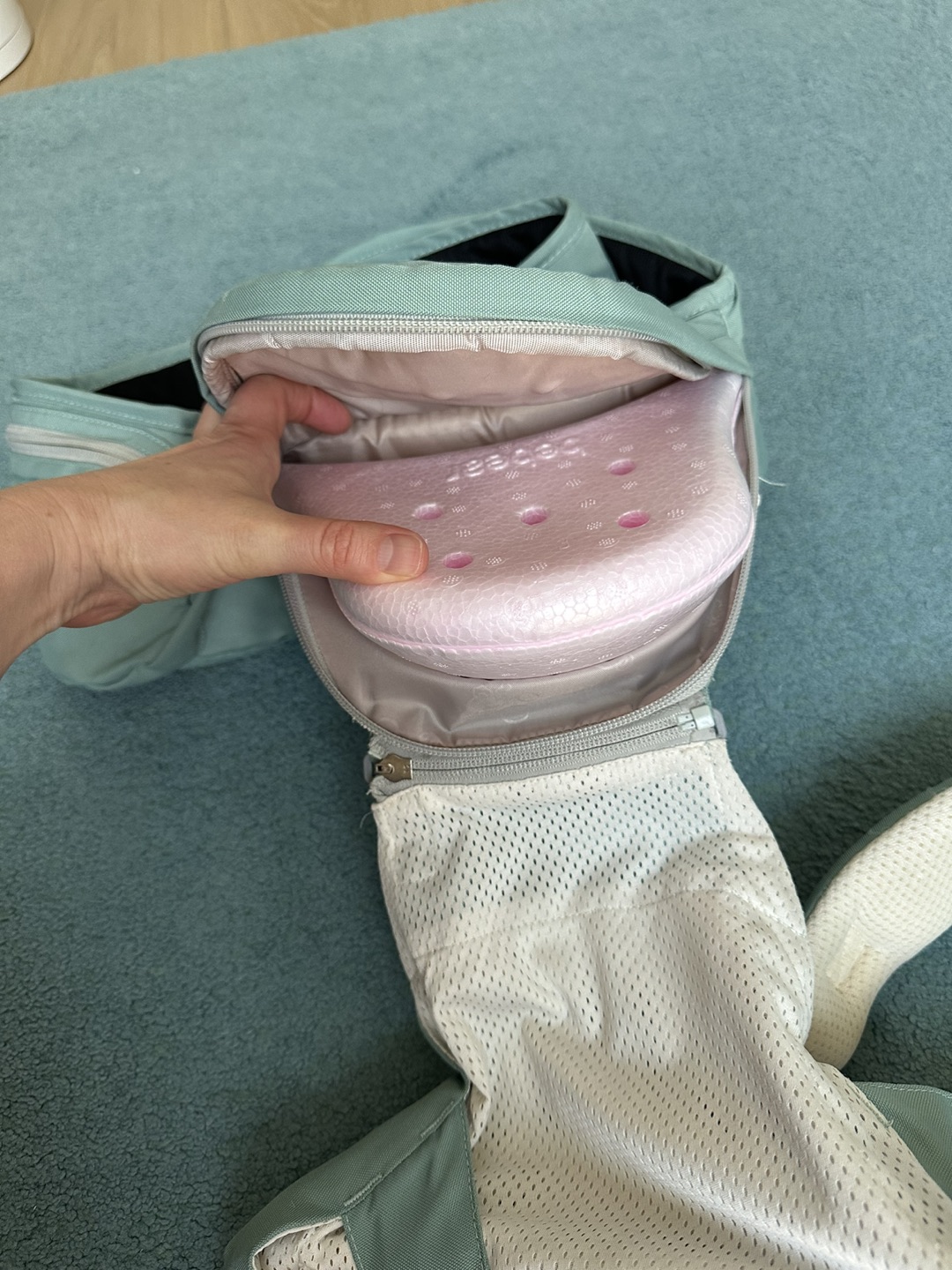 Bebear Mesh Baby Carrier Front and Back Carry Baby. Hip Carrier - photo 3