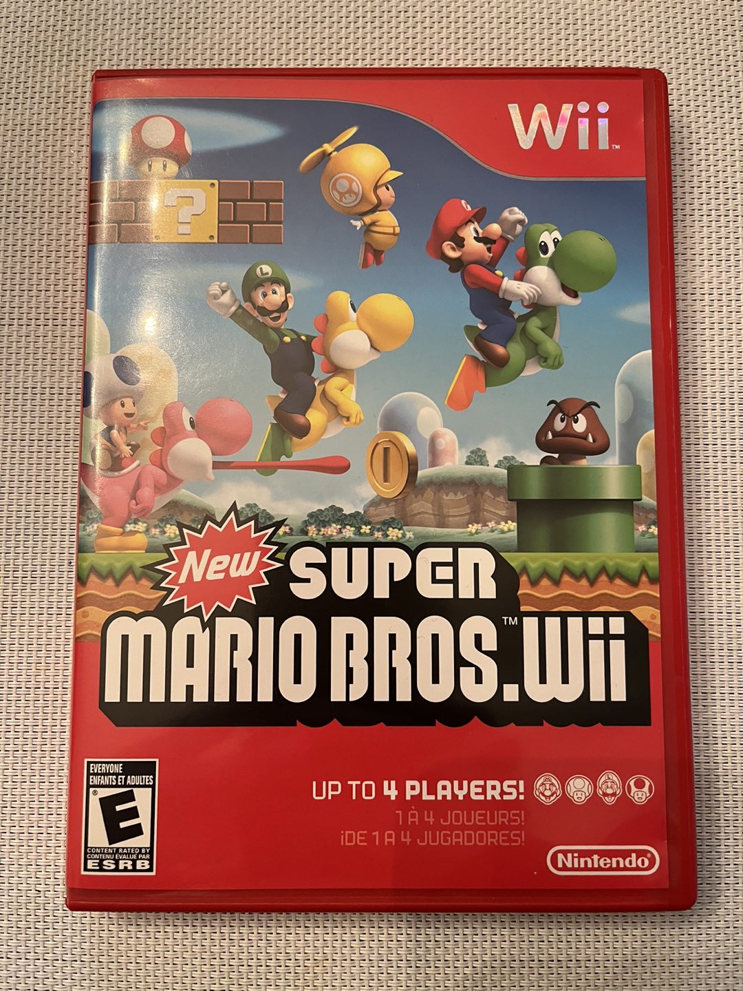 Super Mario Bros Nintendo  Wii Game thumbnail