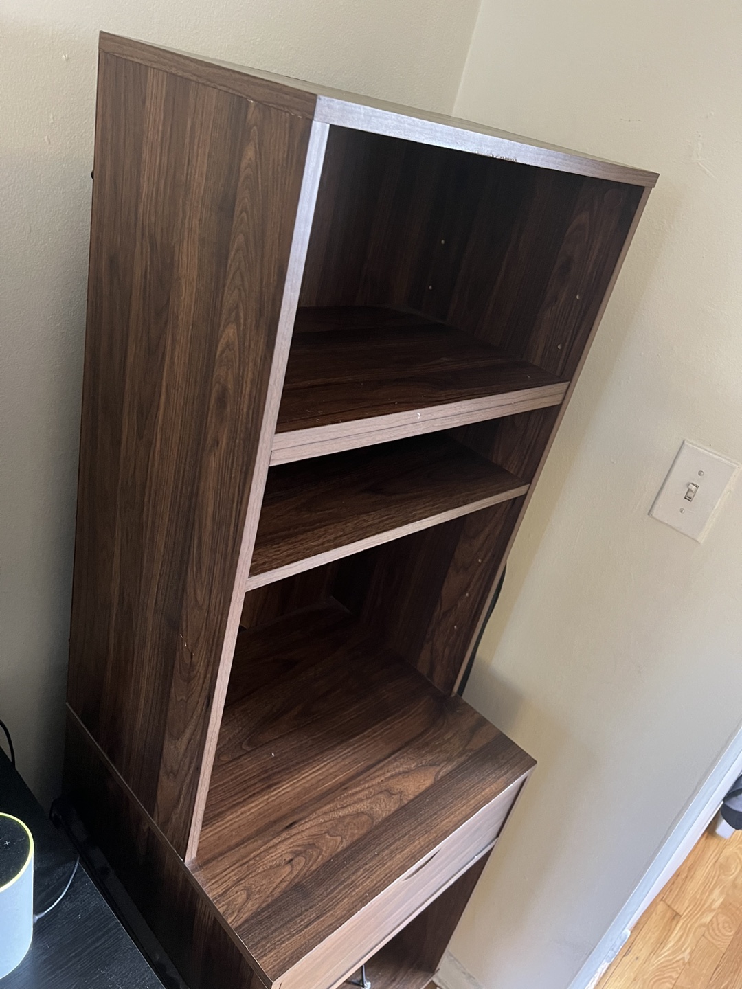 Bookshelf / record player stand - photo 2