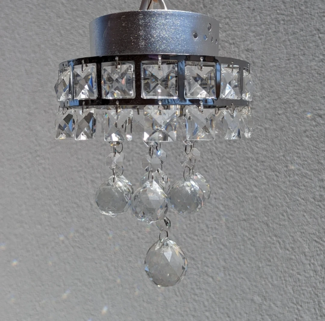 Crystal Mini Chandelier / Pendant Light thumbnail