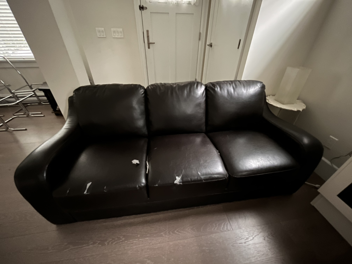 Leather sofa - photo 2