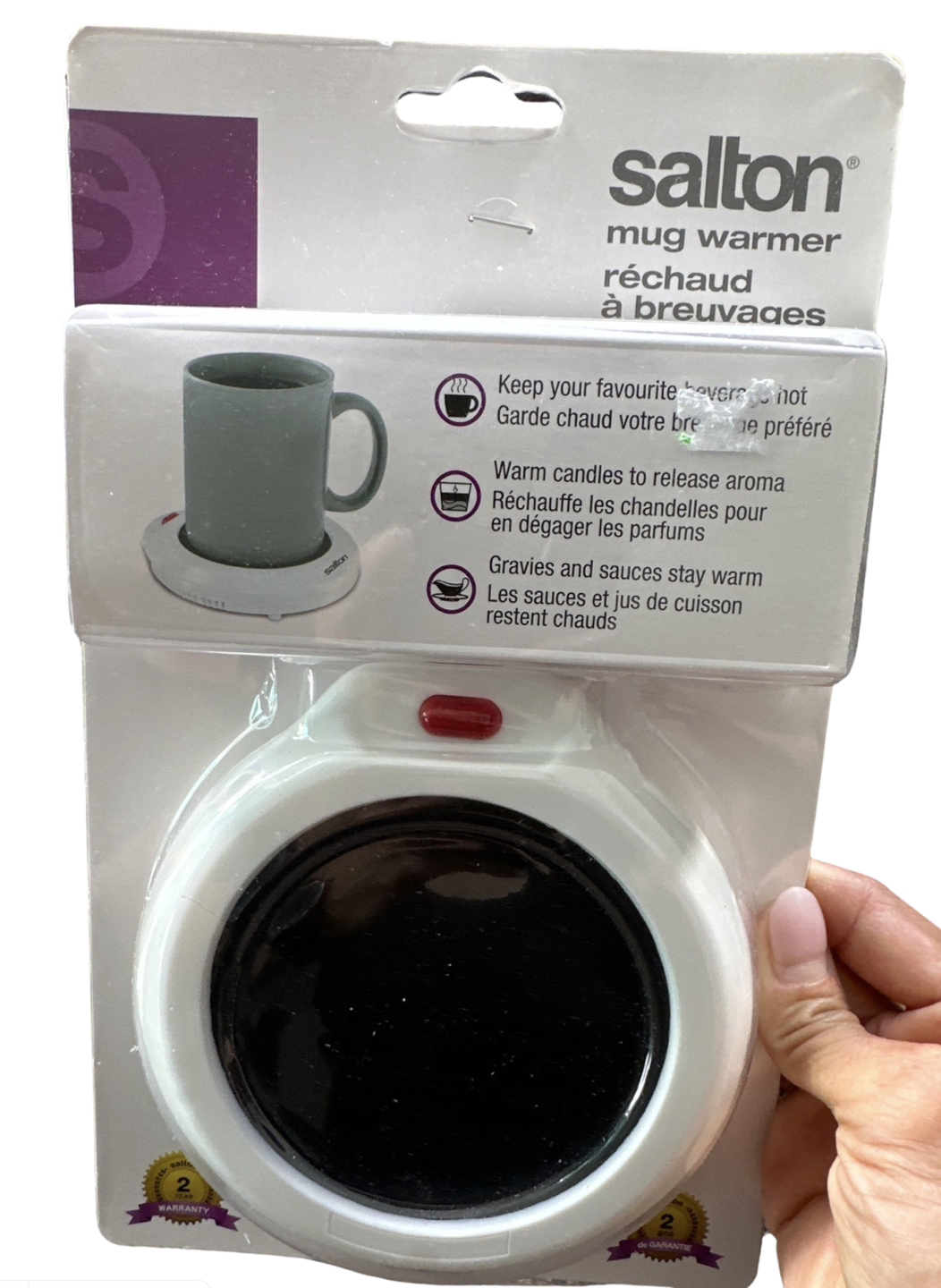 Salton Mug Warmer ⬆️ thumbnail