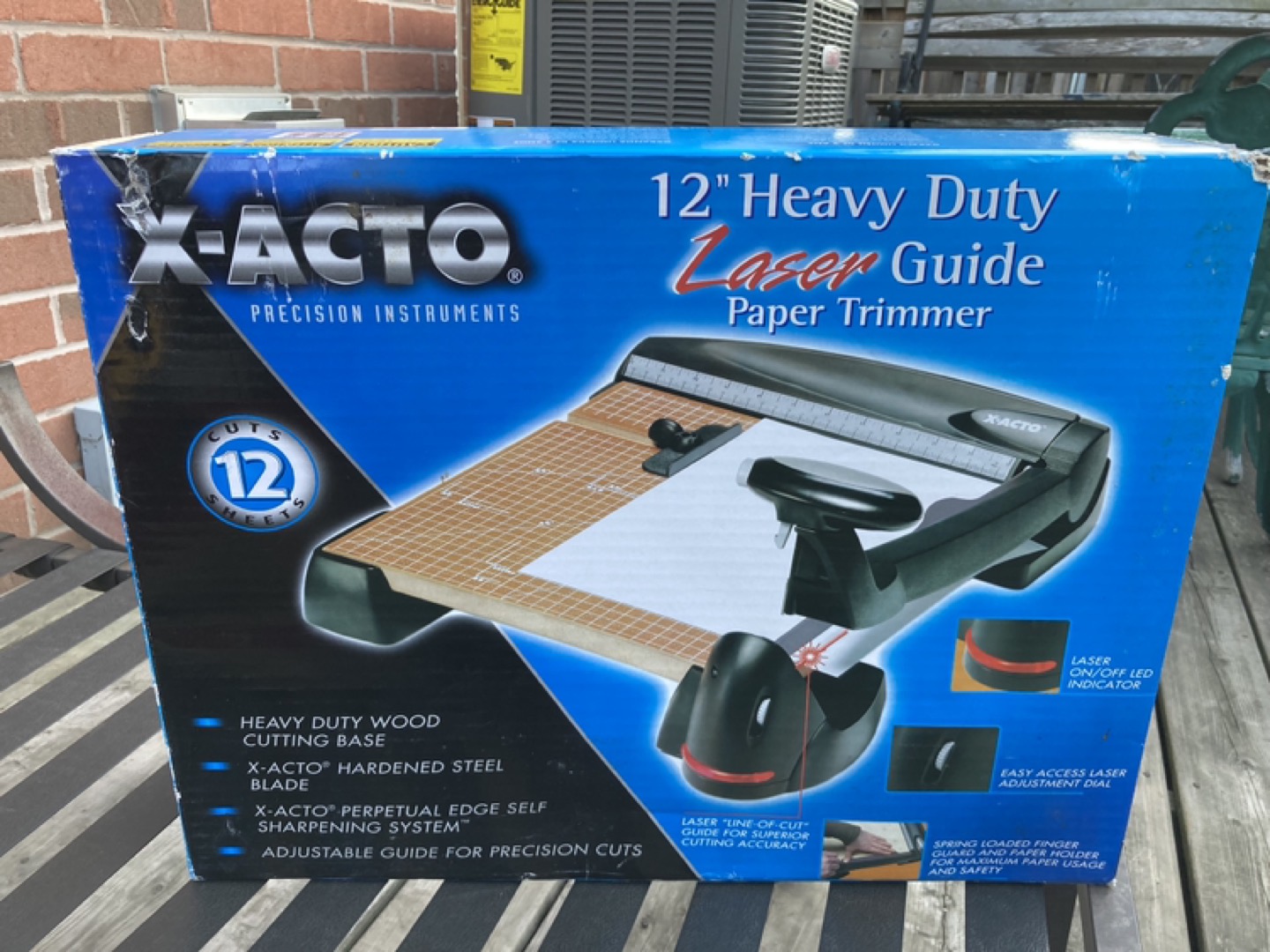 12” Heavy Duty Laser Guide Paper Trimmer