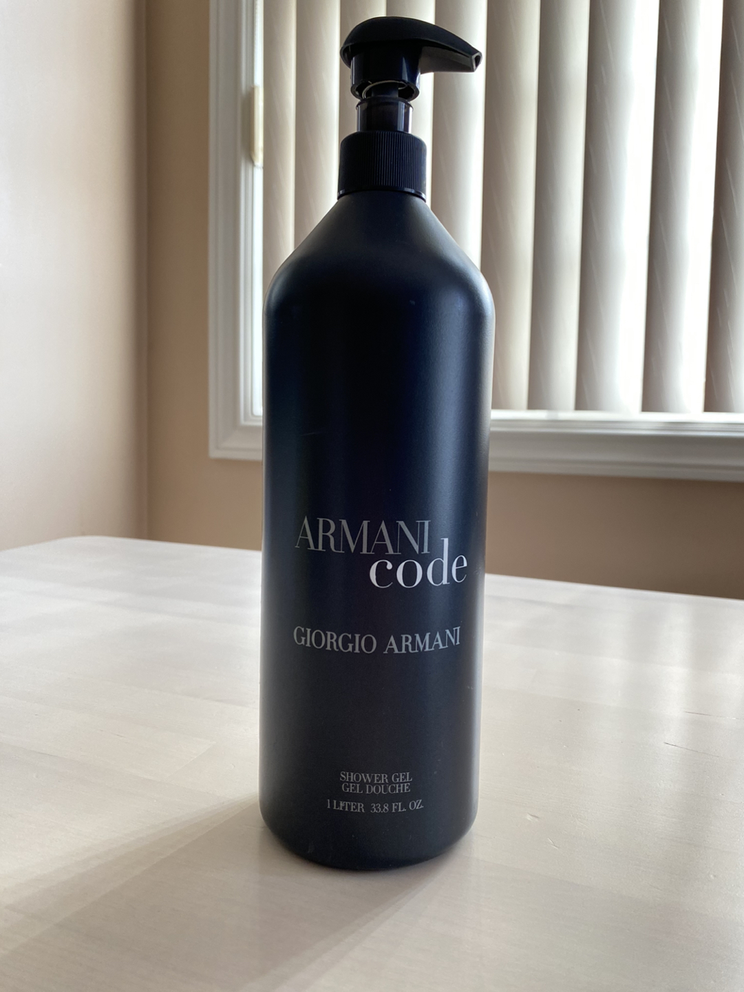 Armani code 1L ****Empty bottle***** thumbnail