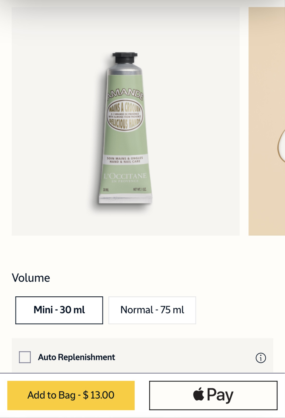 Loccitane hand cream thumbnail