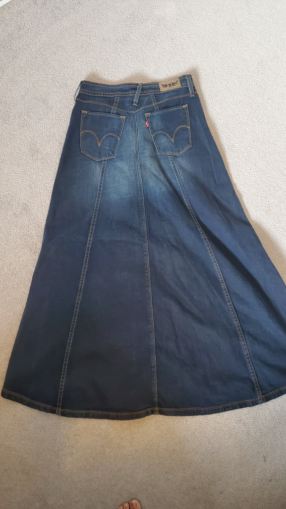 Levi's denim skirt - photo 4