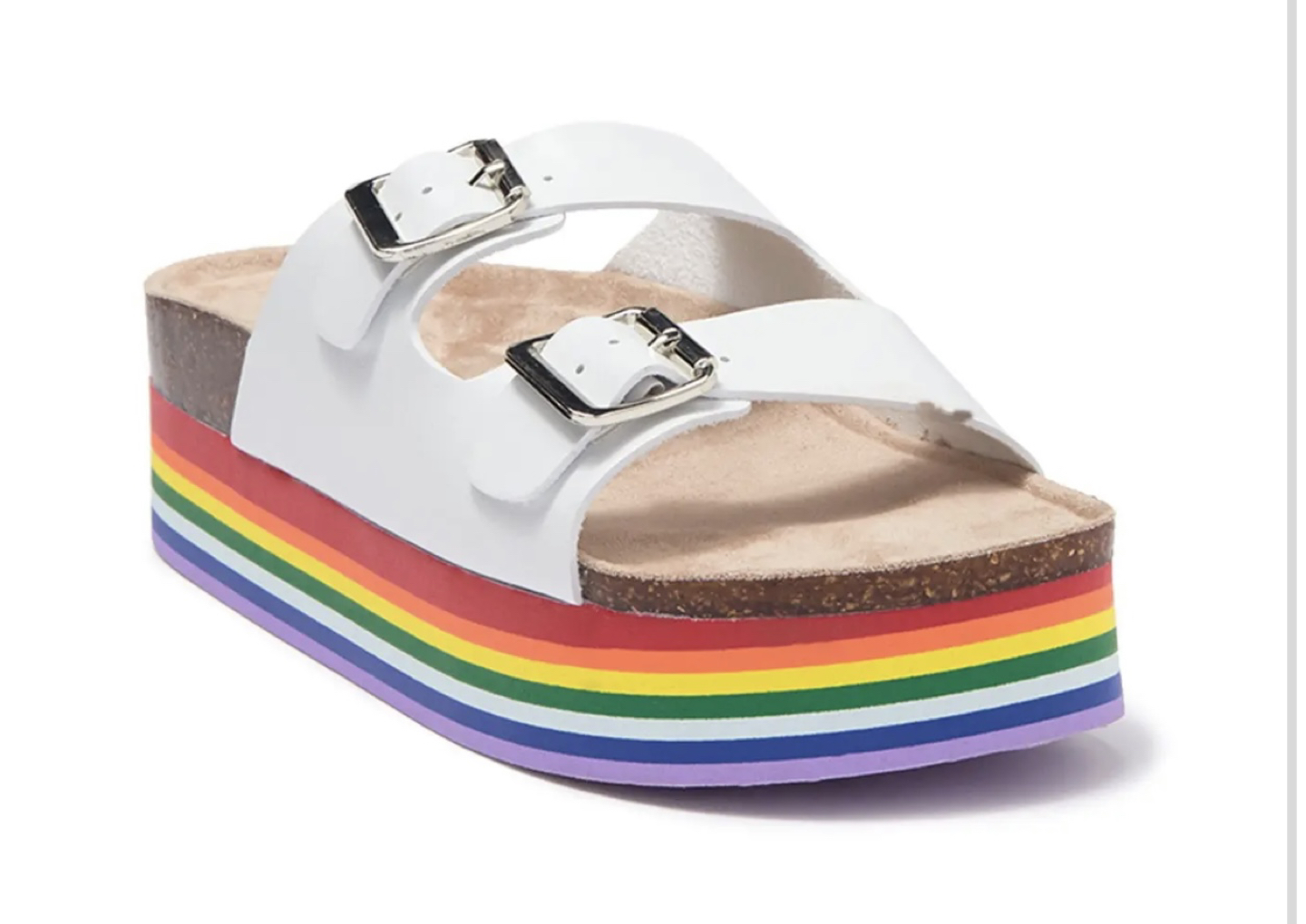 PRIDE MONTH READY Birkenstock-like comfy platform sandals