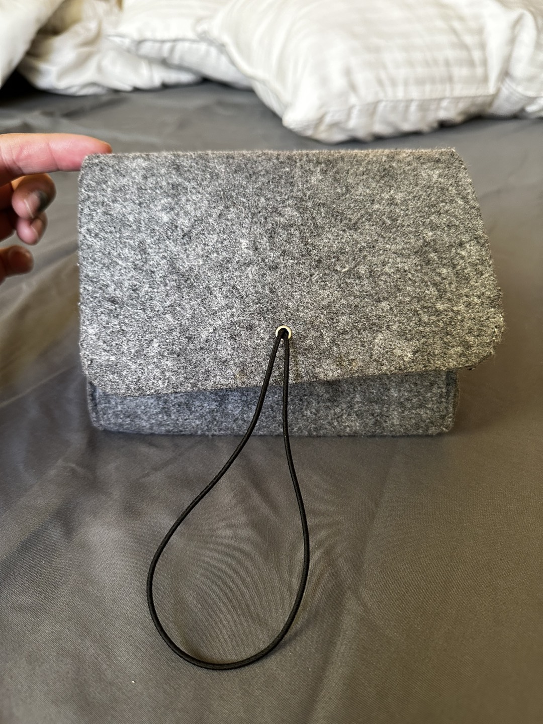 Suede Accessory Pouch thumbnail
