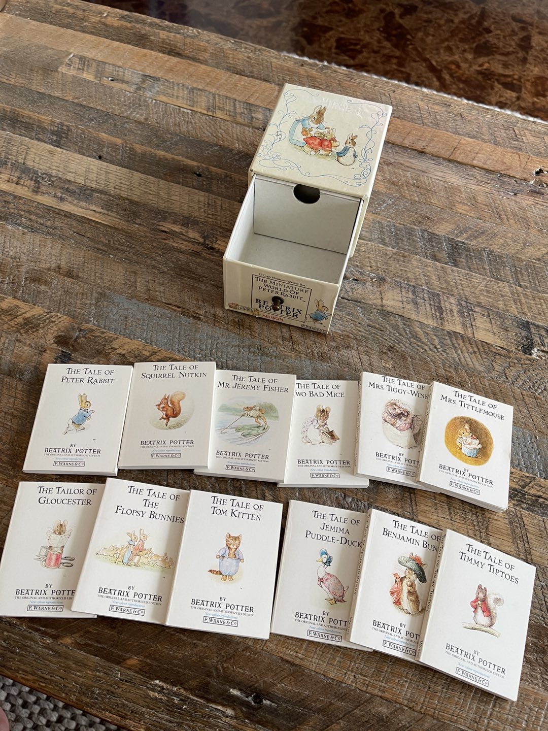 Babies Miniature World of Peter Rabbit Books thumbnail