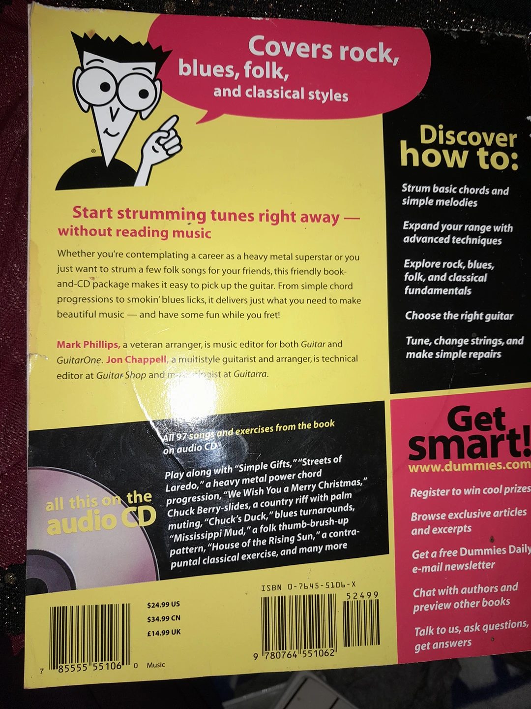 Guitar For Dummies book - photo 2
