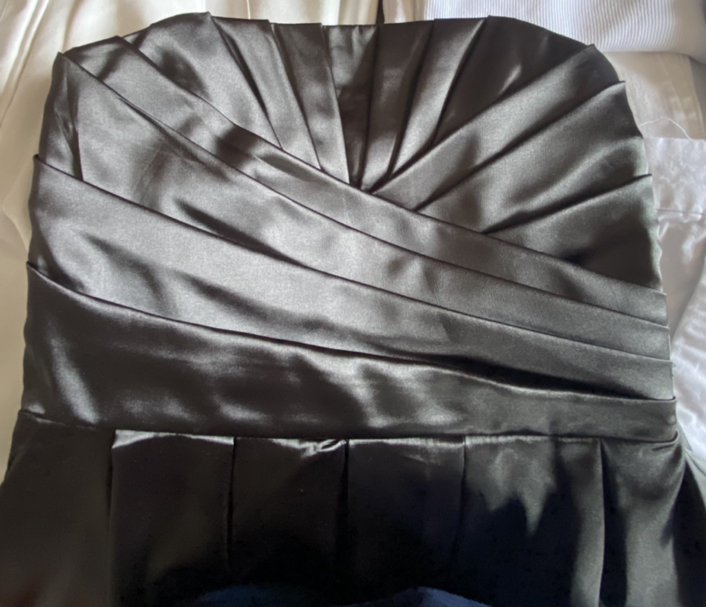 Strapless Dark Gray Mini dress - photo 3