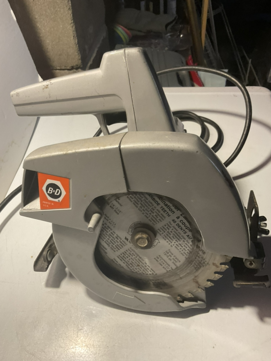Circular Saw. 7 1/4 inch. Black and Decker - photo 3