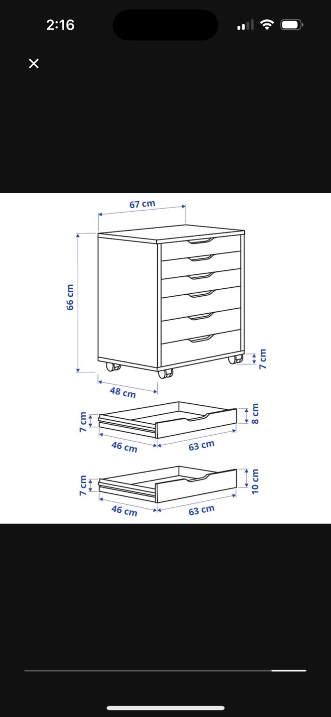 IKEA ALEX Drawers - photo 2