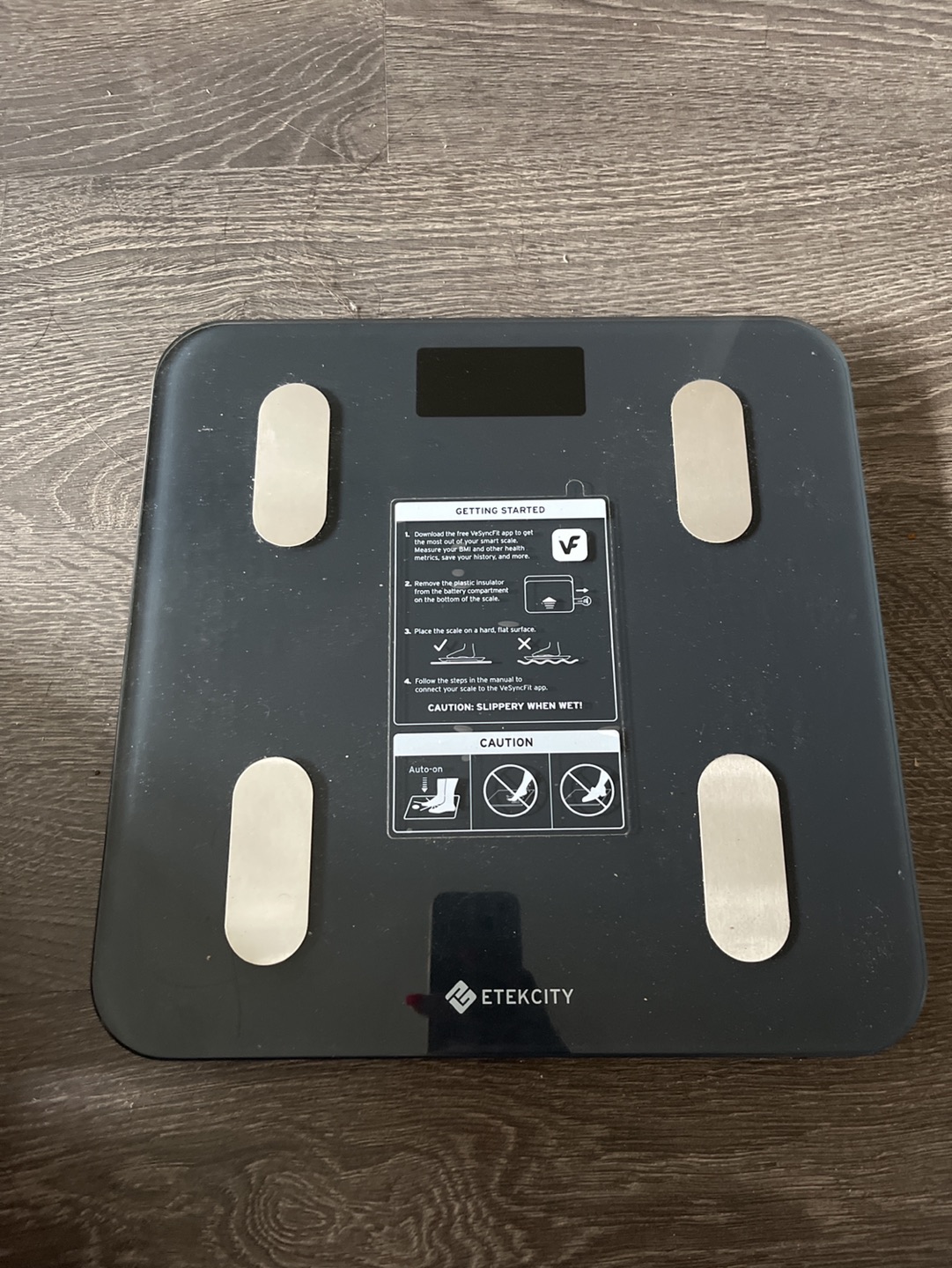 Body fat scale