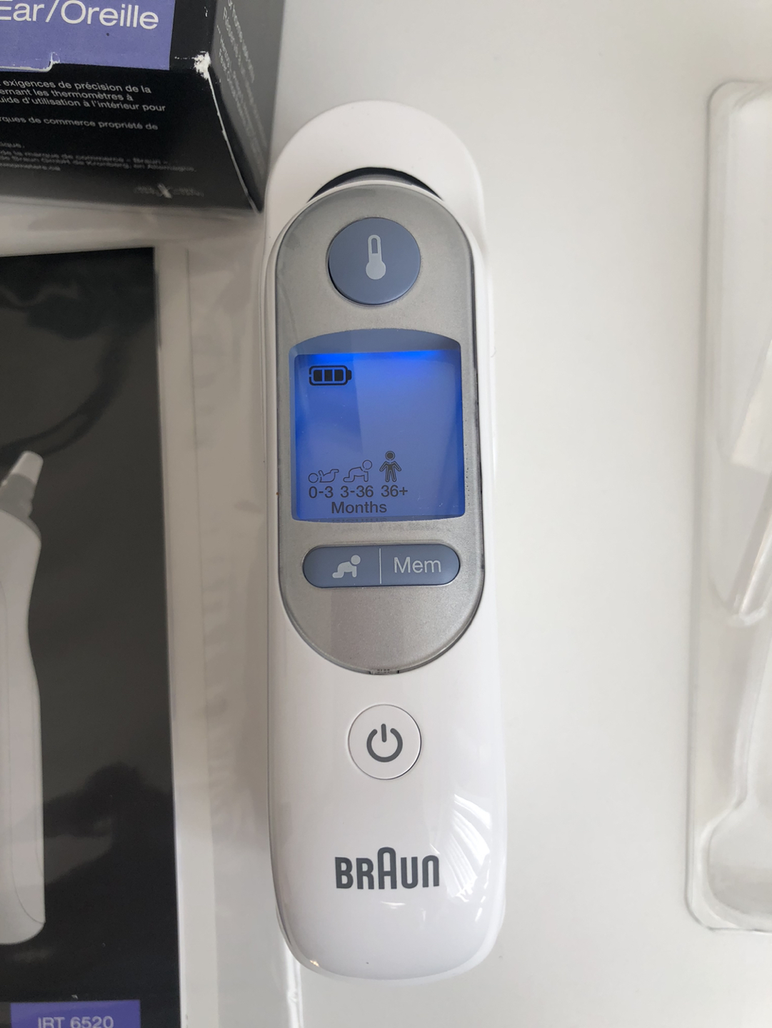 Braun IRT6520CA ThermoScan 7 Ear Thermometer image indicator(2)