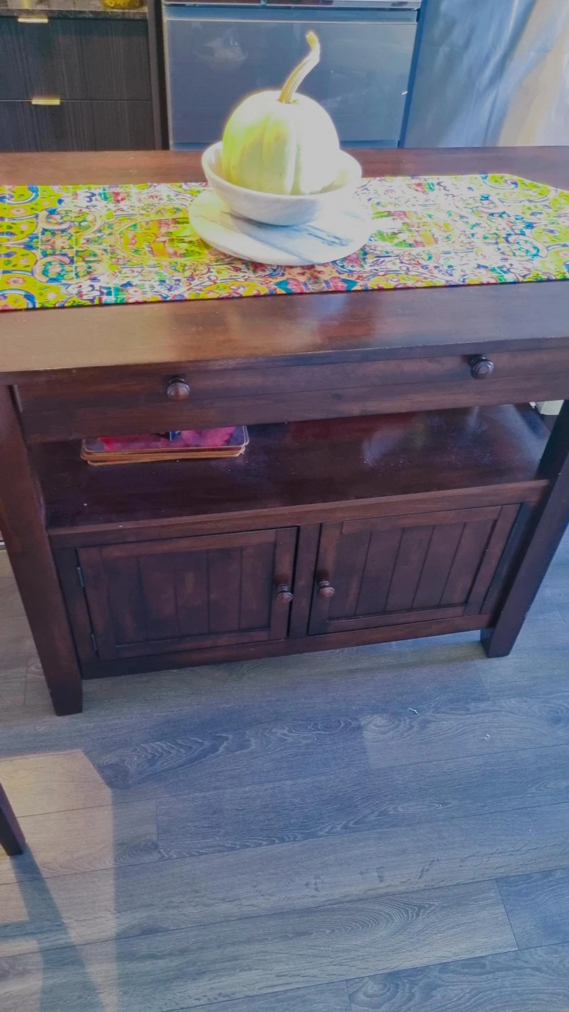 Expandable dining table with chairs - photo 2