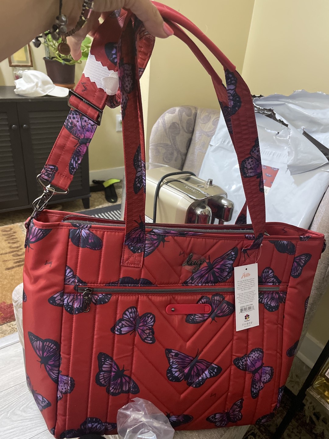 Xmas in July sale New paddle tote lug bag last 2 days - photo 3