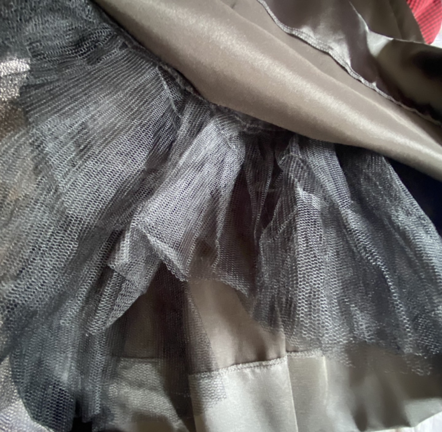 Strapless Dark Gray Mini dress - photo 4