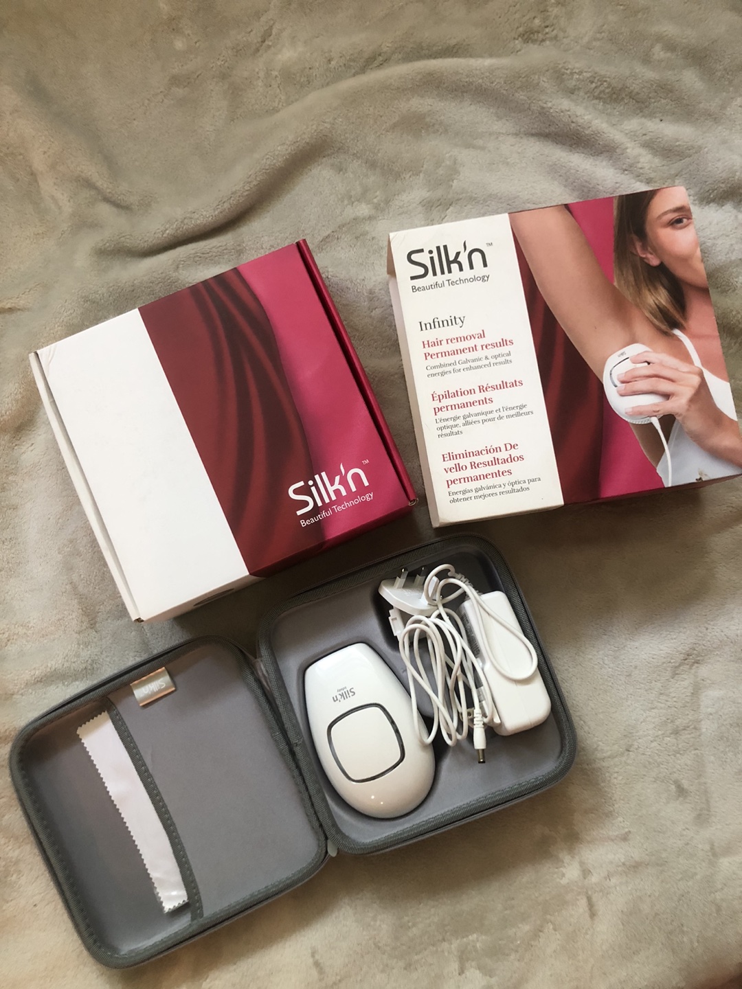 Silk’n Infinity hair removal