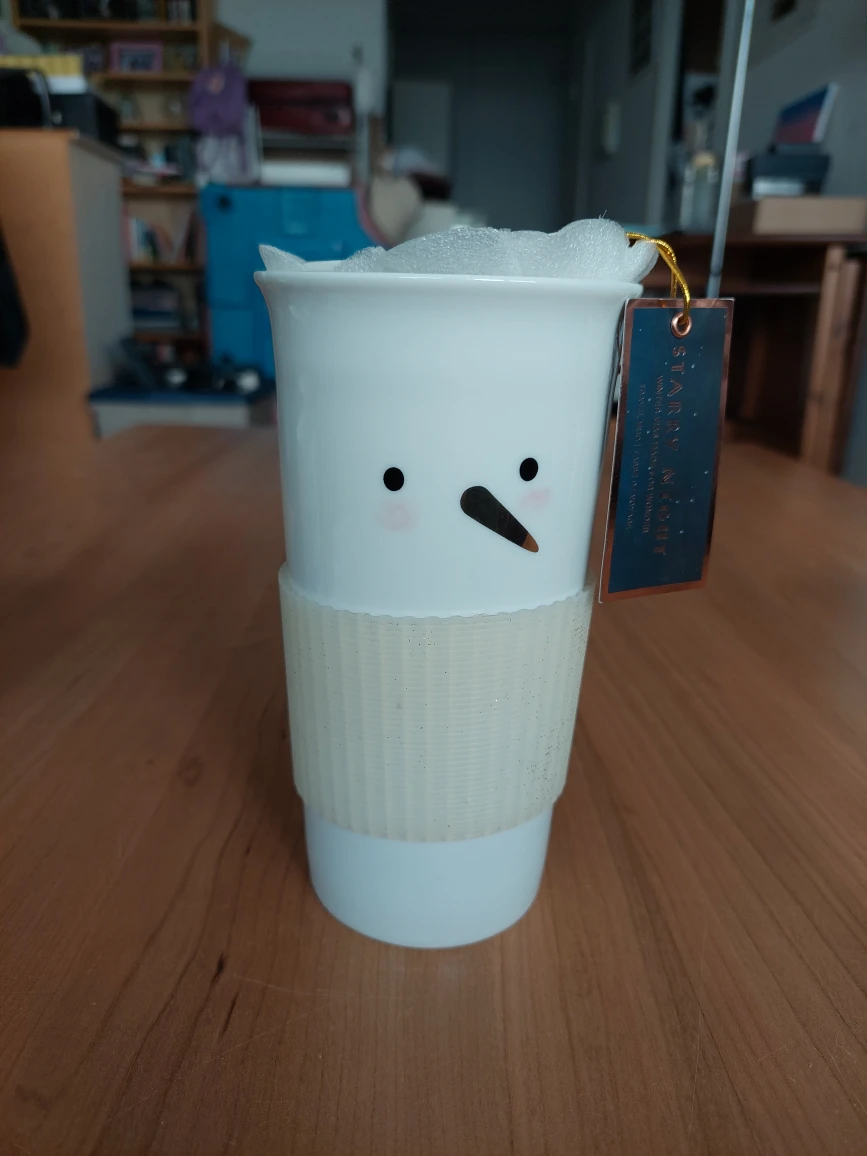 NEW Christmas Snowman Travel Mug