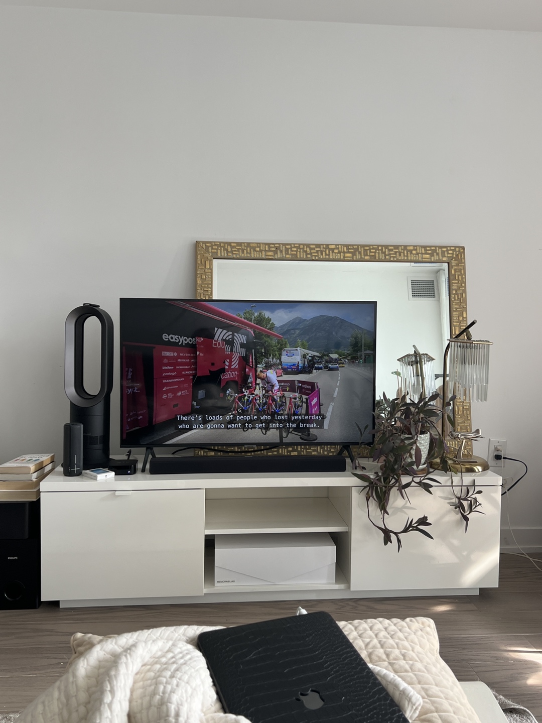 Ikea White TV Console thumbnail