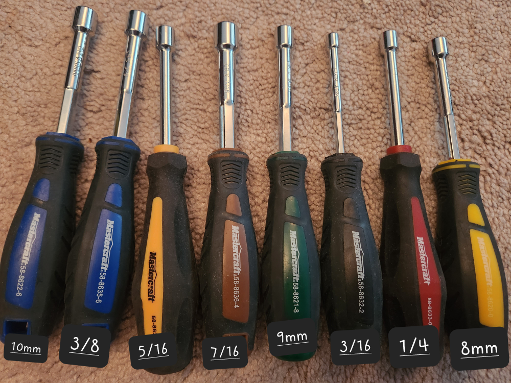 8 pc mastercraft nut drivers thumbnail