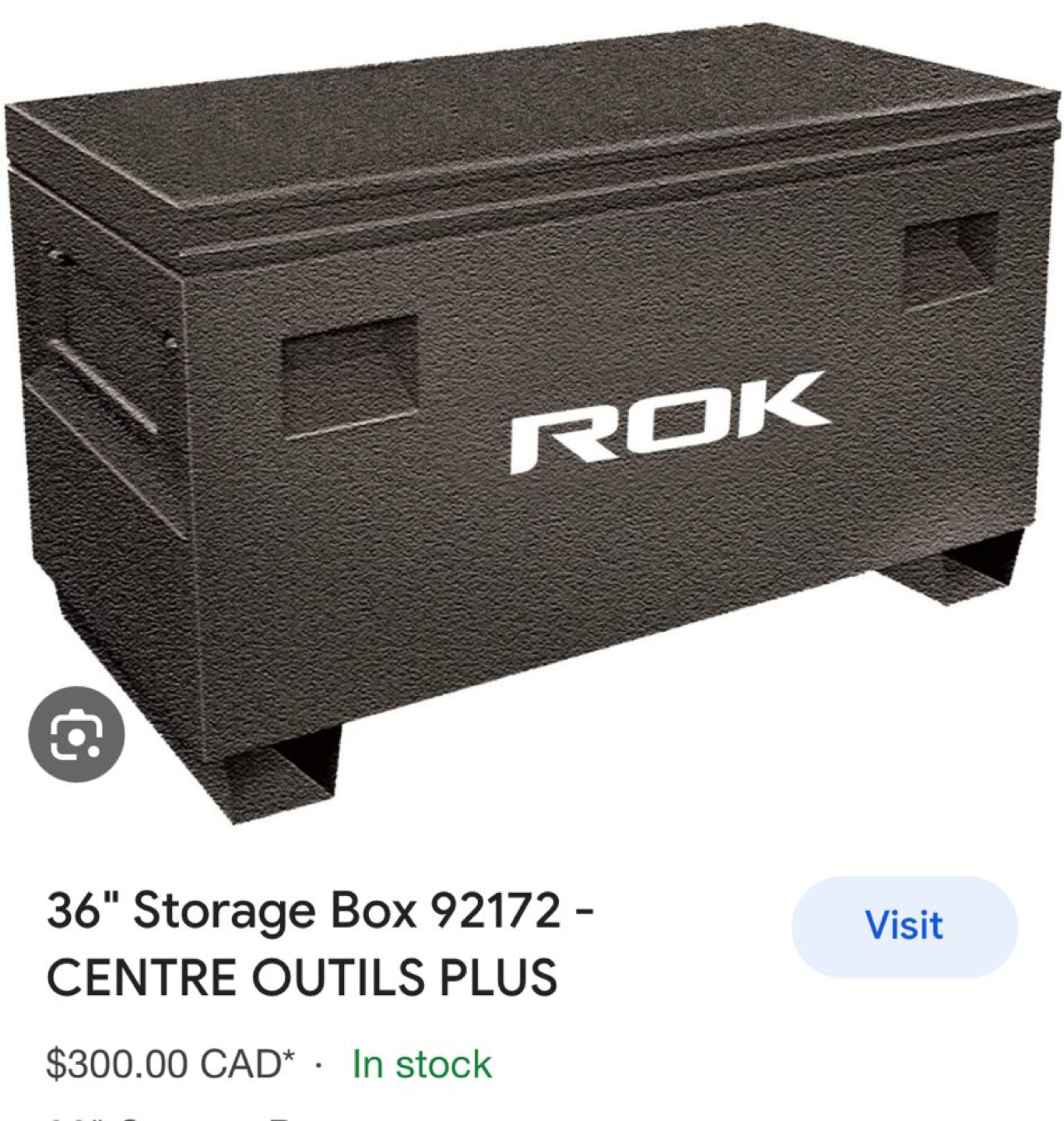 36” storage box 92172