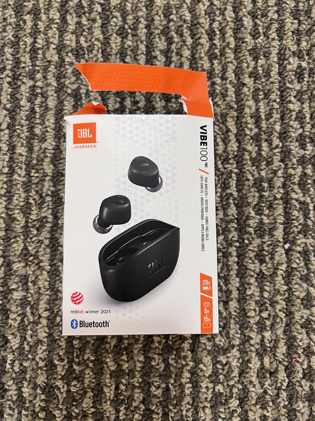 JBL VIBE 100 - True Wireless Earbuds - Black - photo 2