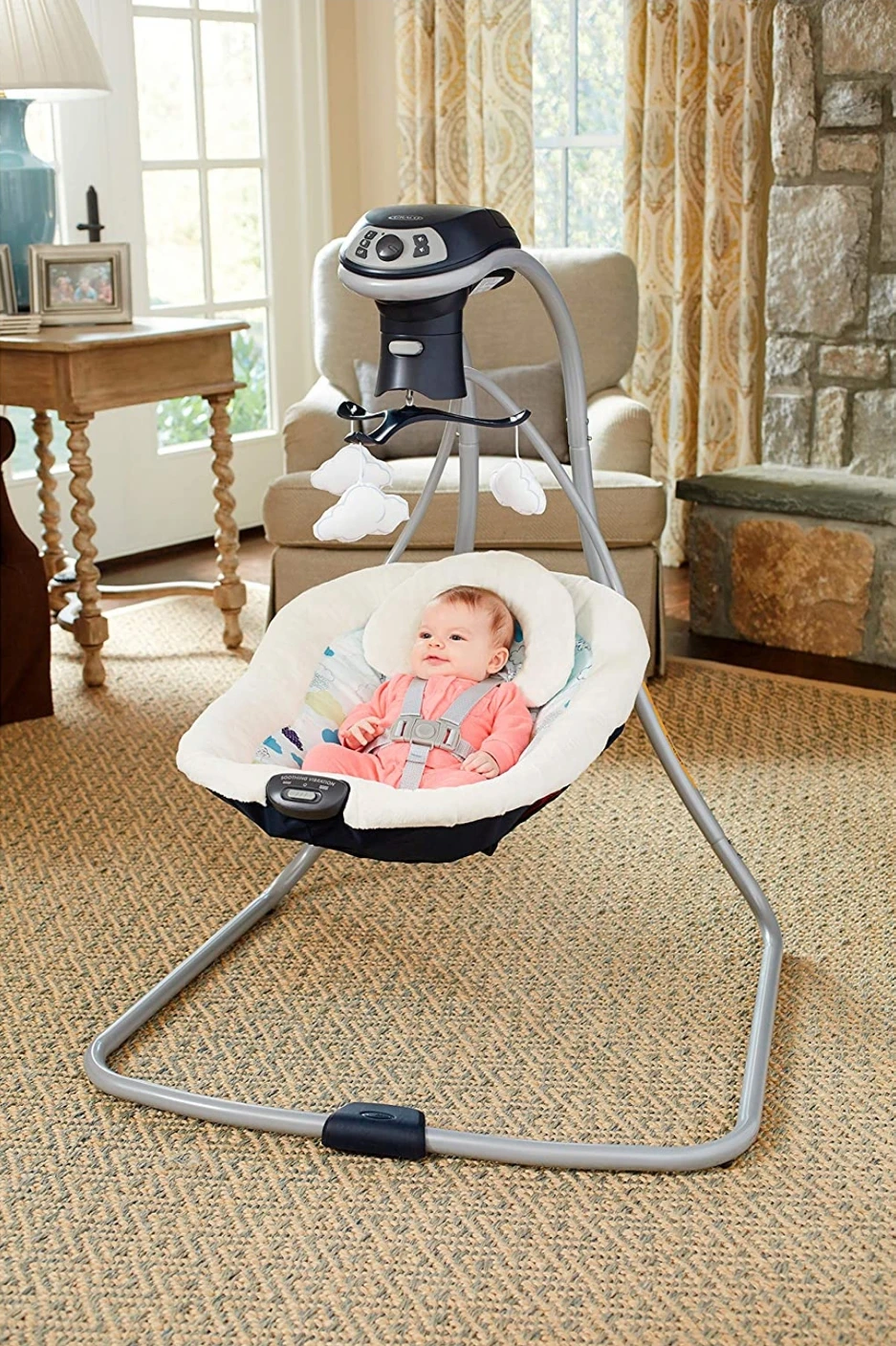 Baby Swing Graco Simple Sway Swing with Multi direction Seat - photo 2