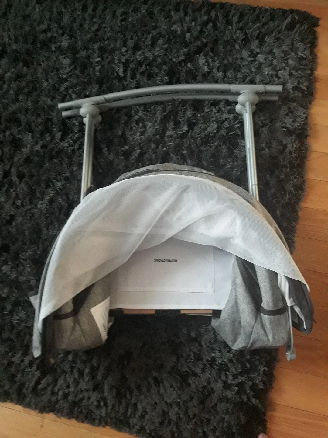 portable rocking baby crib - photo 2