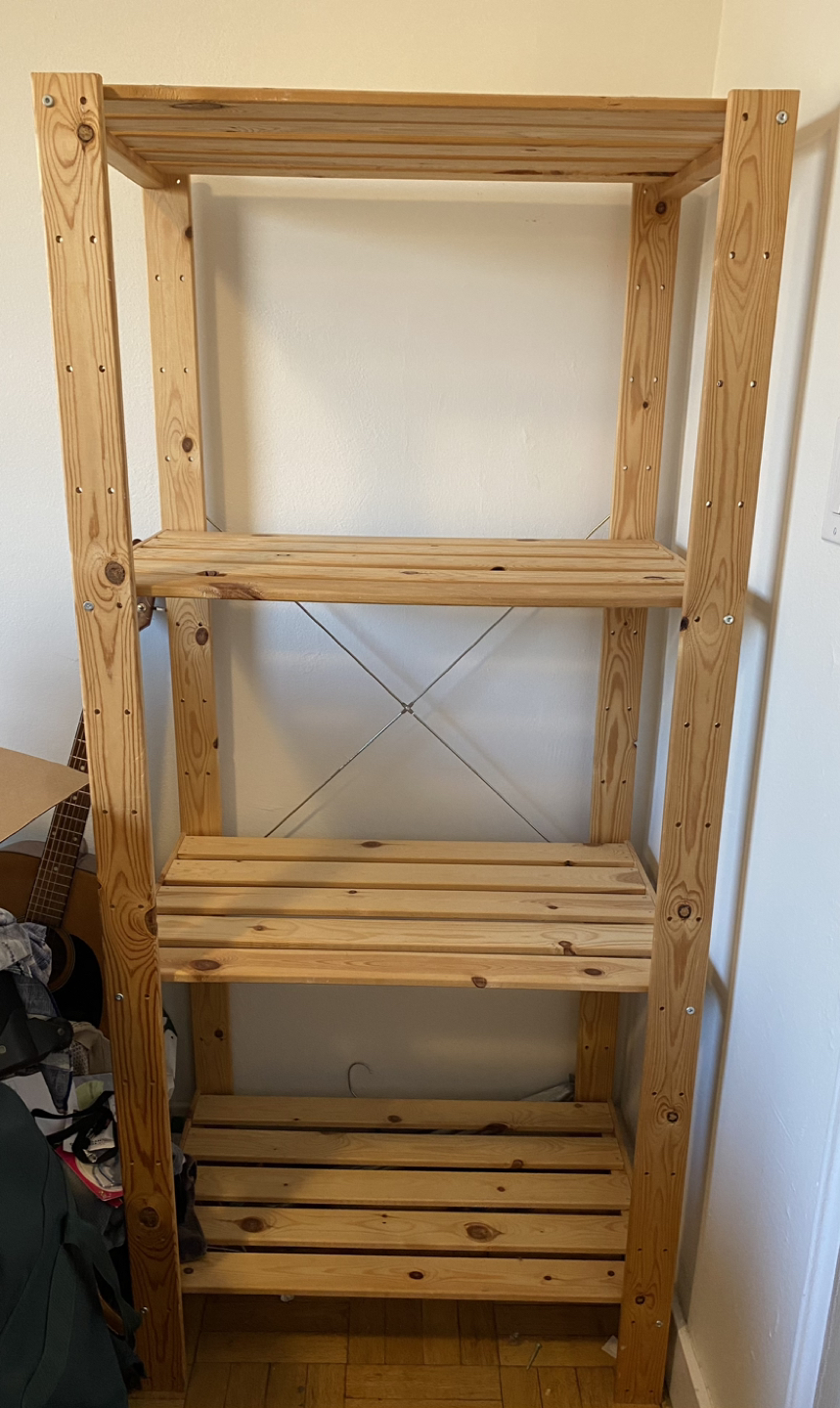 HEJNE IKEA Shelf unit, softwood, 78x50x171 cm thumbnail