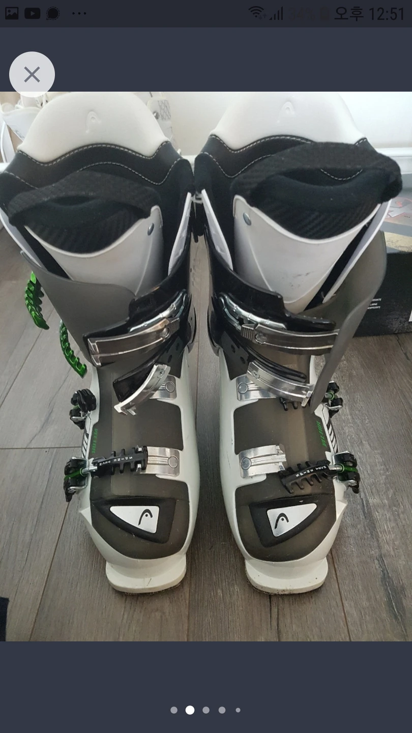 Head fomula rs 120  ski boots, size 265