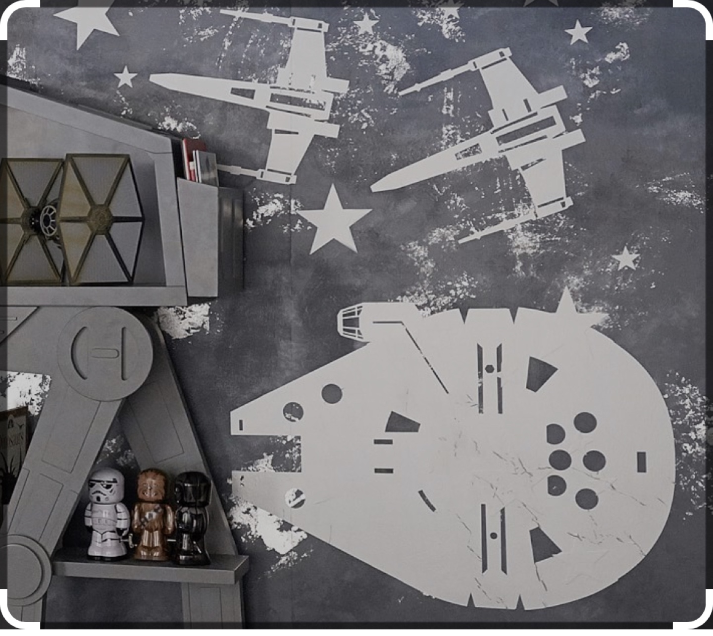 Star Wars room sticker decor - photo 3