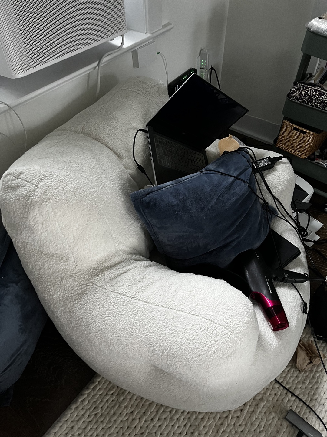 bean bag chair, Accent Chair Ultra Soft Sofa - photo 5