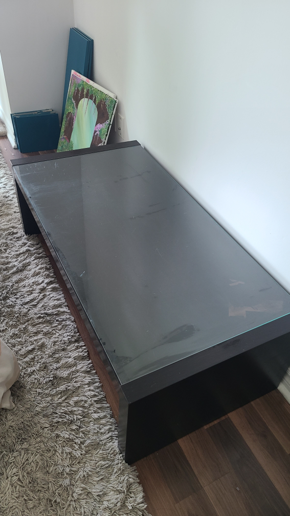 Glass Top coffee table - photo 3