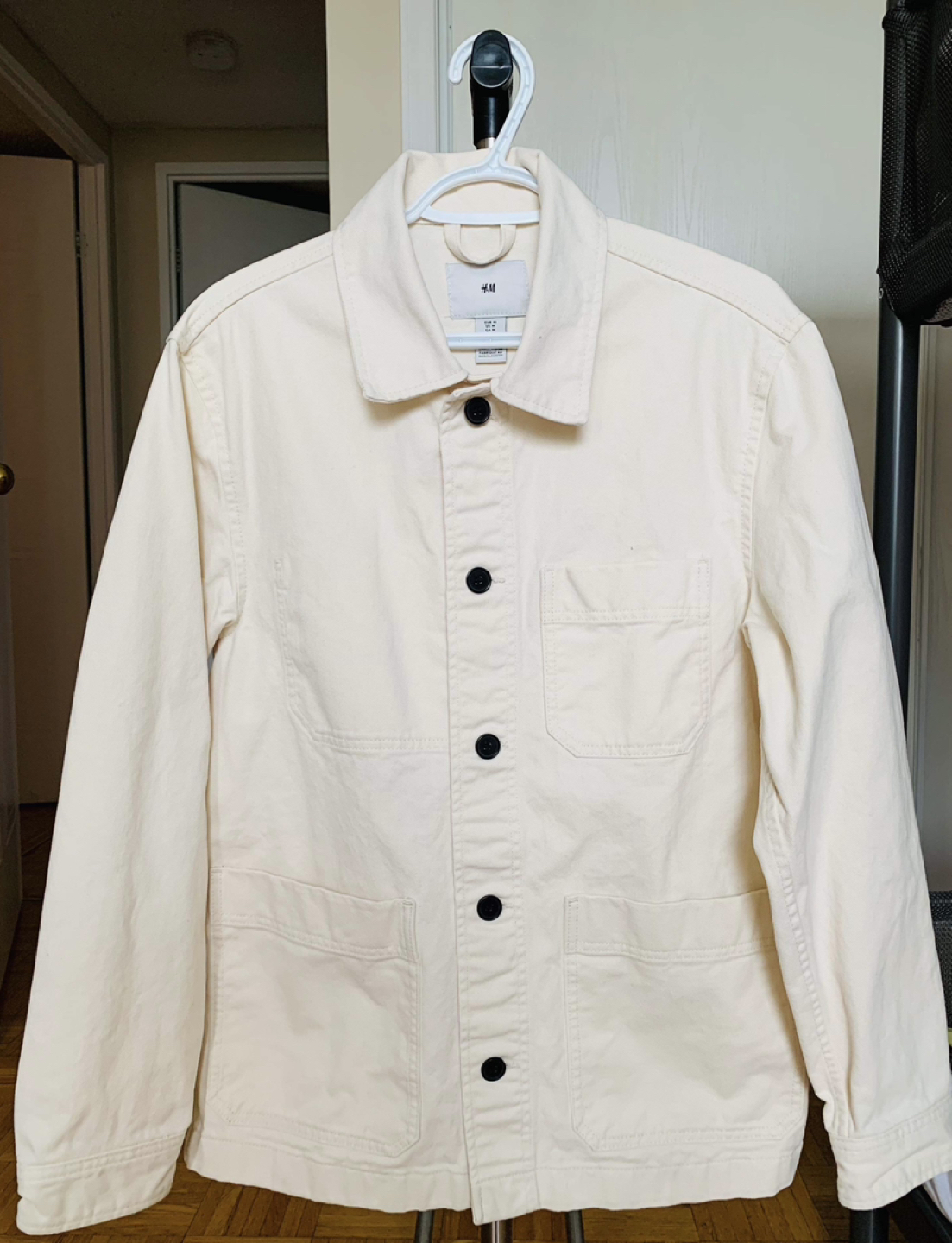 H&M Men’s Jacket, Beige, size M