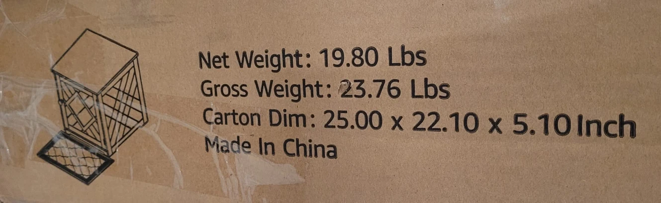 unipaws Cat Litter Box Enclosure with Mat - Unboxed image indicator(7)