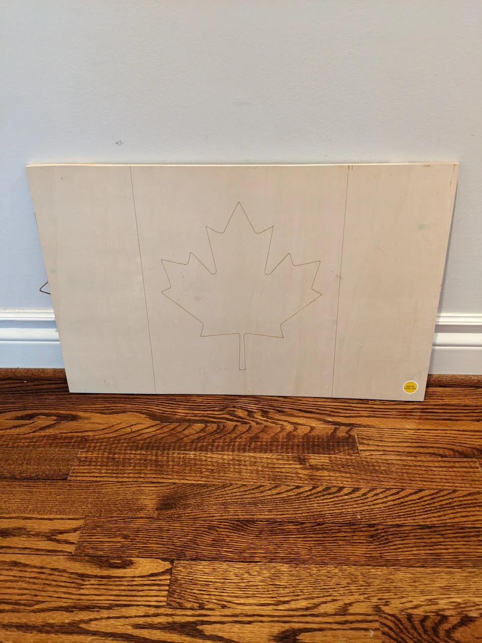 Free Wooden Canada Flag Board thumbnail