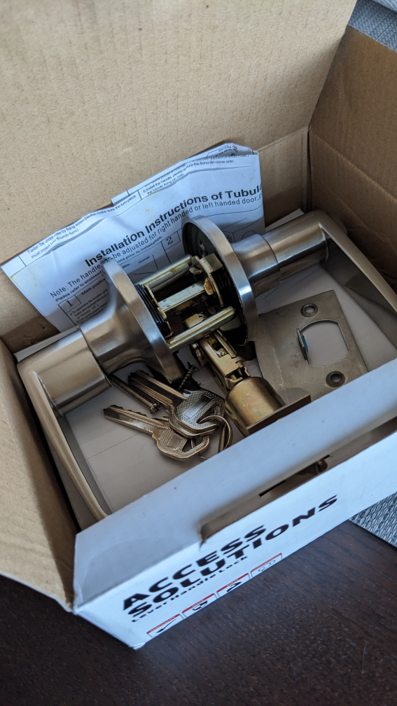 Lever Door Handle Lock - photo 4