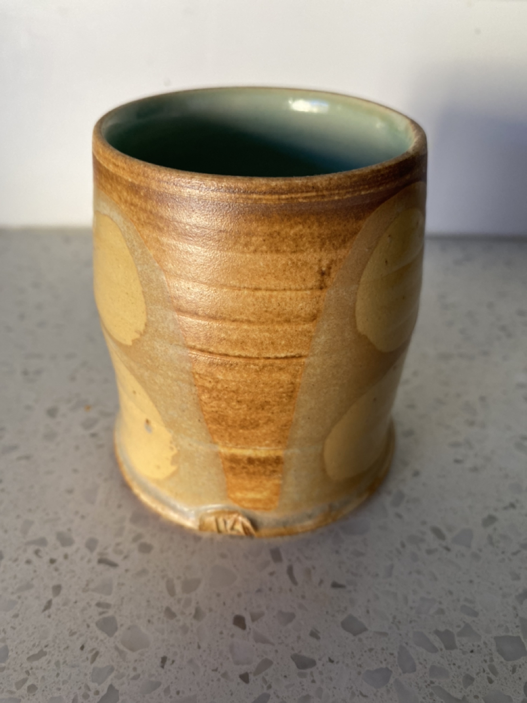 ⬆️ Pottery cup by ‘K’ thumbnail
