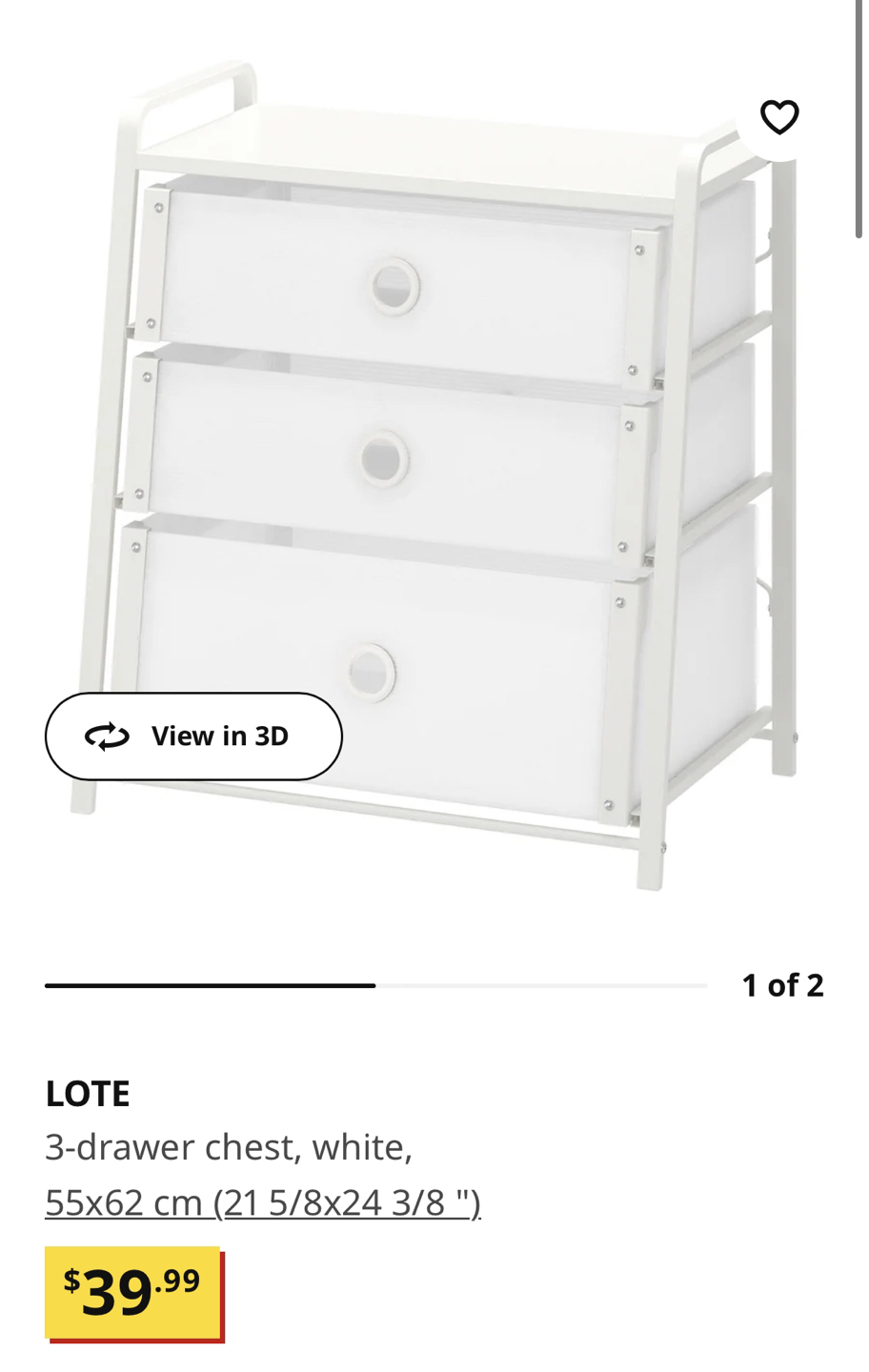 IKEA LOTE Drawer - photo 3