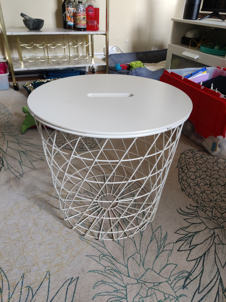Ikea Basket Coffee Table thumbnail