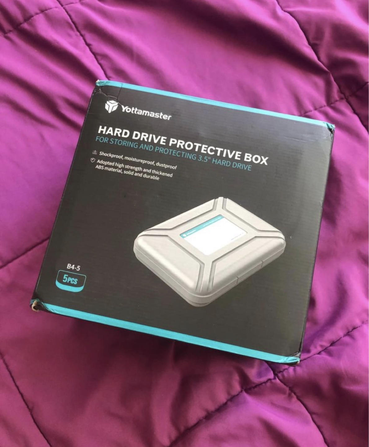 Hard drive Protective box - Set of 5